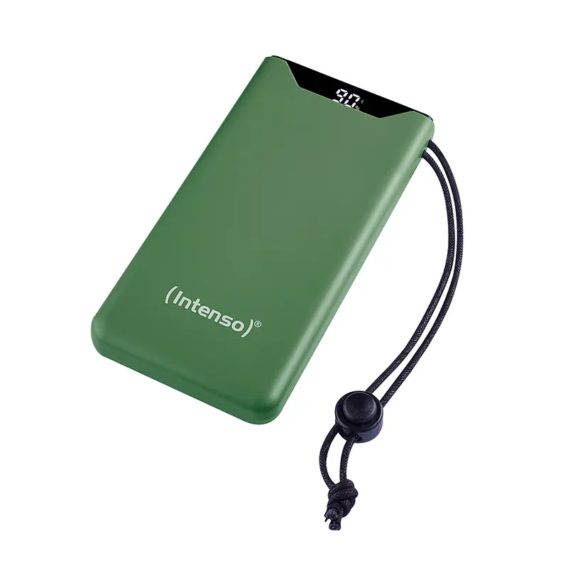 Power Bank 10000mAh INTENSO F10000 - USB - green