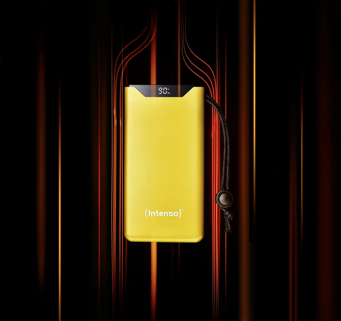 Power Bank 10000mAh INTENSO F10000 - USB - yellow