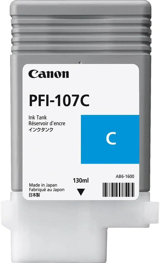 Tinta CANON PFI-107C Cyan original