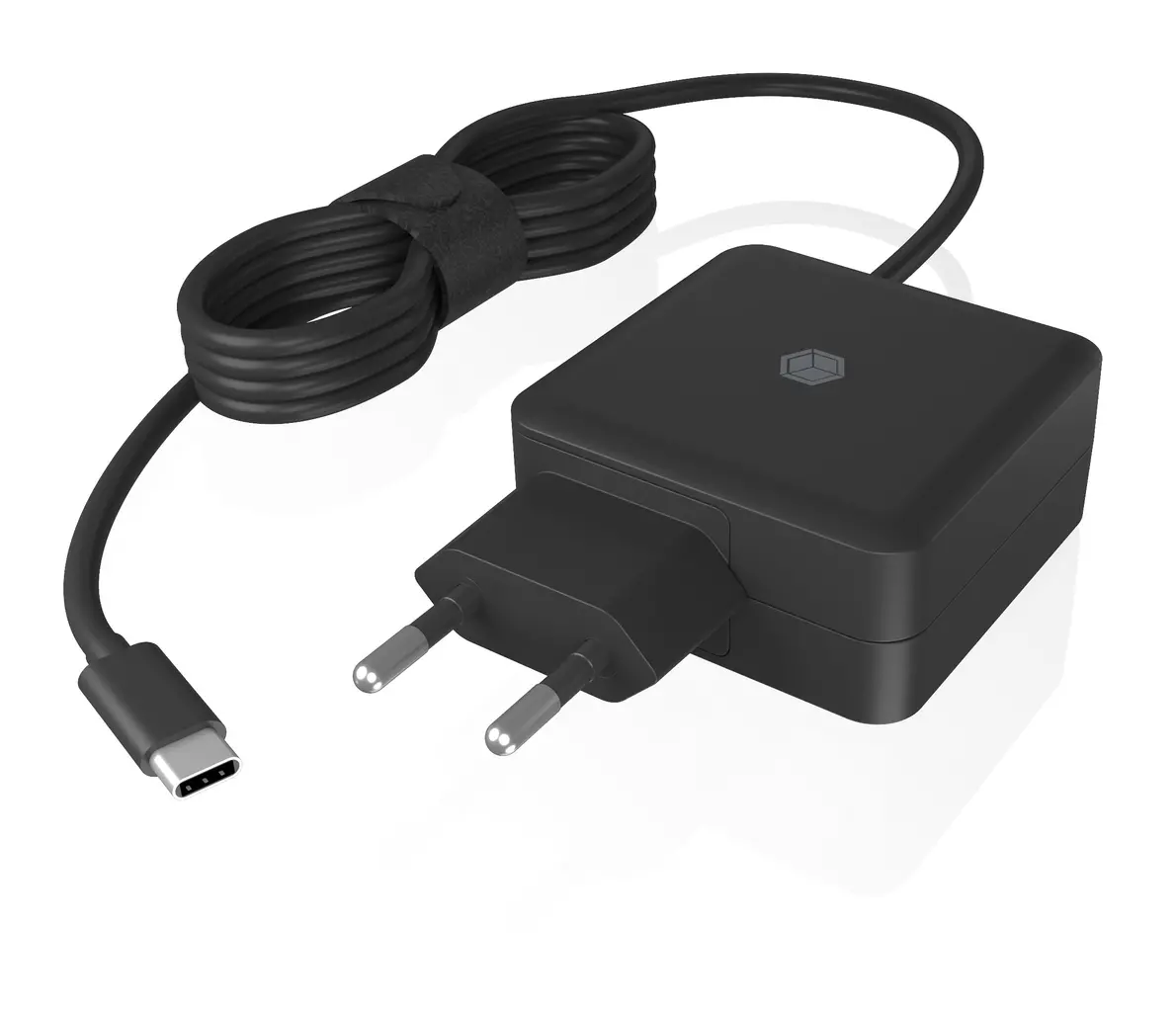 Adapter za napajanje ICY BOX IB-PS111-PD 65W USB Type-C Wall Charger with USB Power Delivery