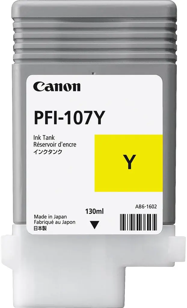 Tinta CANON PFI-107Y Yellow original