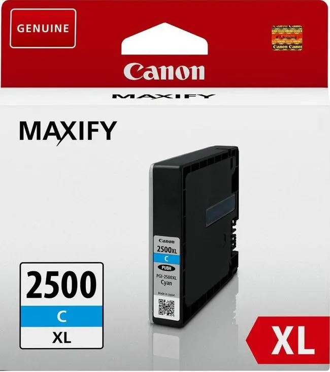 Tinta CANON PGI-2500XL Cyan original