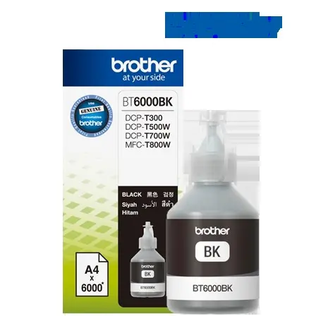 Tinta BROTHER BT-6000 Black original