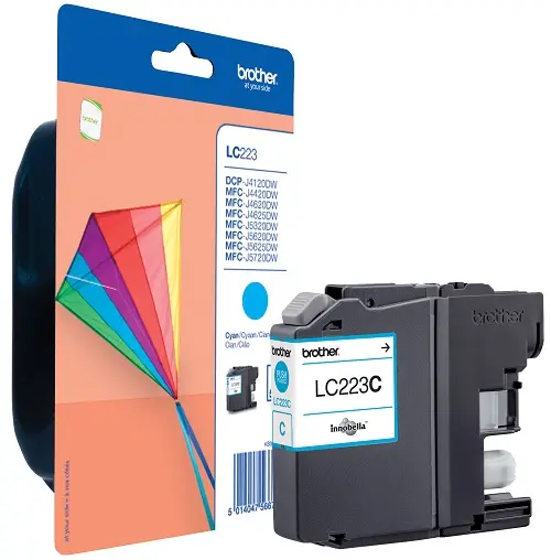 Tinta BROTHER LC-223 Cyan original