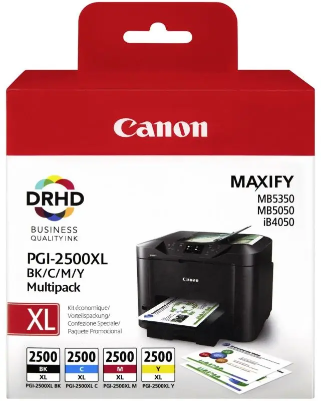 Tinta CANON PGI-2500XL BK/C/M/Y Multipack original