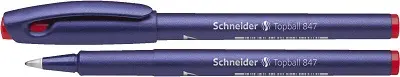 Flomaster 0,5mm pisaći Schneider topball 847 crveni EOL