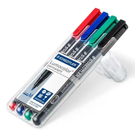 Marker permanentni 1,0mm CD/DVD Staedtler Lumocolor 317 4/1