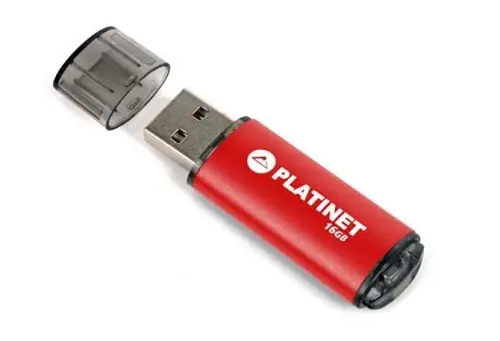 USB 2.0 Flash drive  16GB PLATINET PENDRIVE X-Depo - Red