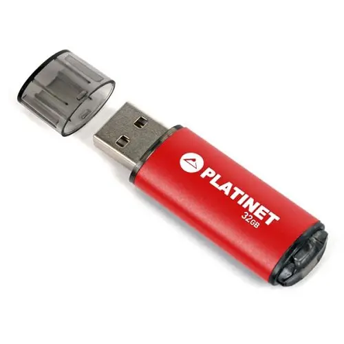 USB 2.0 Flash drive  32GB PLATINET PENDRIVE X-Depo - Red