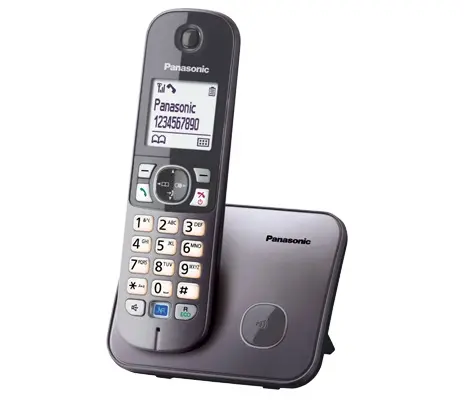 Telefon PANASONIC KX-TG6811FXM bežični - sivi