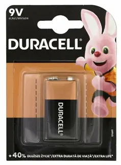 Baterija DURACELL Basic 9V 1/1