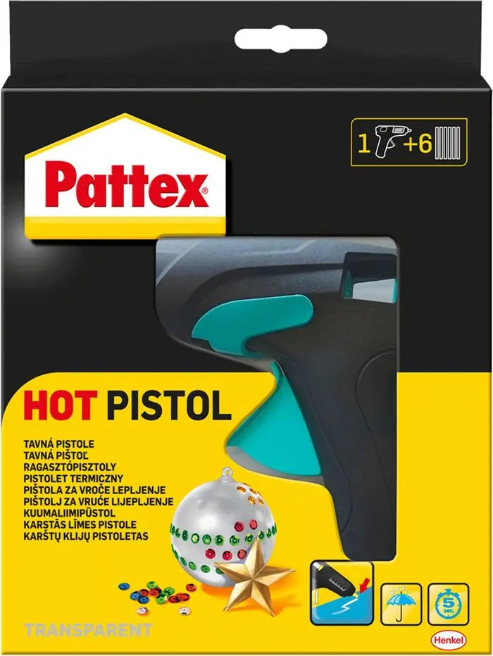 Ljepilo pištolj + 6 patrona Pattex Henkel