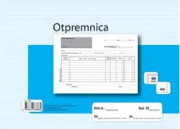 TI.I-23/ncr Otpremnica A5 blok od 100 l svi listovi NCR