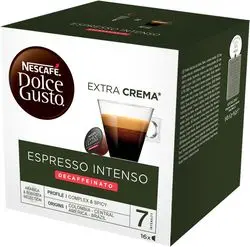 NESCAFE Dolce Gusto Espresso Intenso bez kofeina kava 99,2g (16 kapsula)