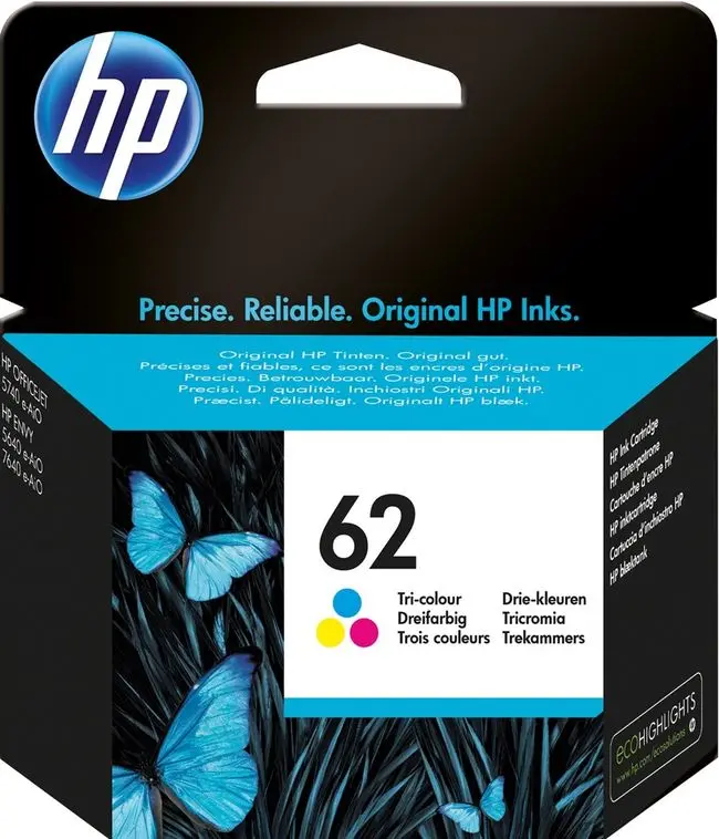 Tinta HP C2P06AE Tri-color No.62 original