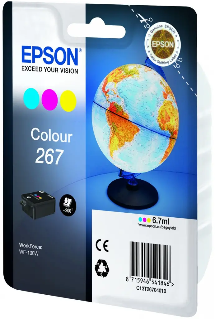 Tinta EPSON T26704010 no.267 color original