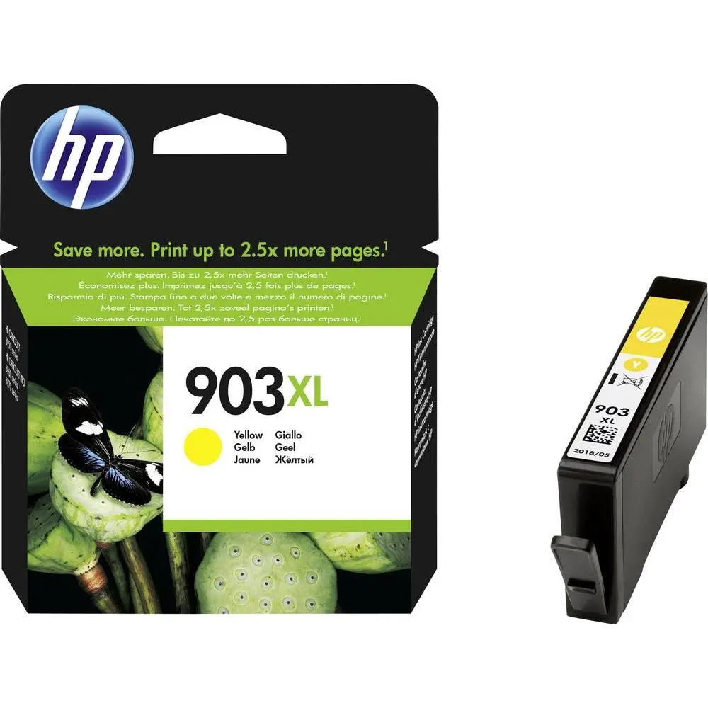 Tinta HP T6M11AE Yellow No.903XL original