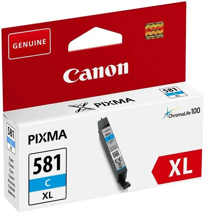 Tinta CANON CLI-581 XL Cyan original