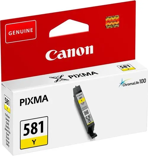 Tinta CANON CLI-581  Yellow original