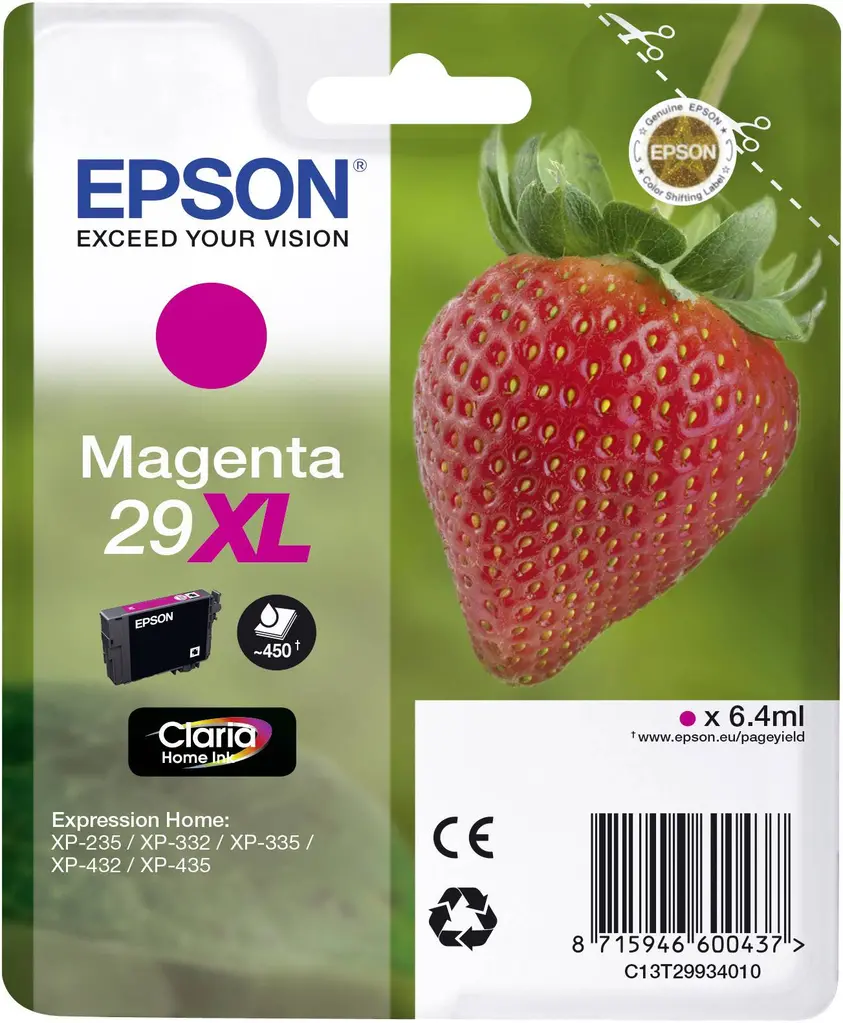 Tinta EPSON T29934010 29XL magenta original