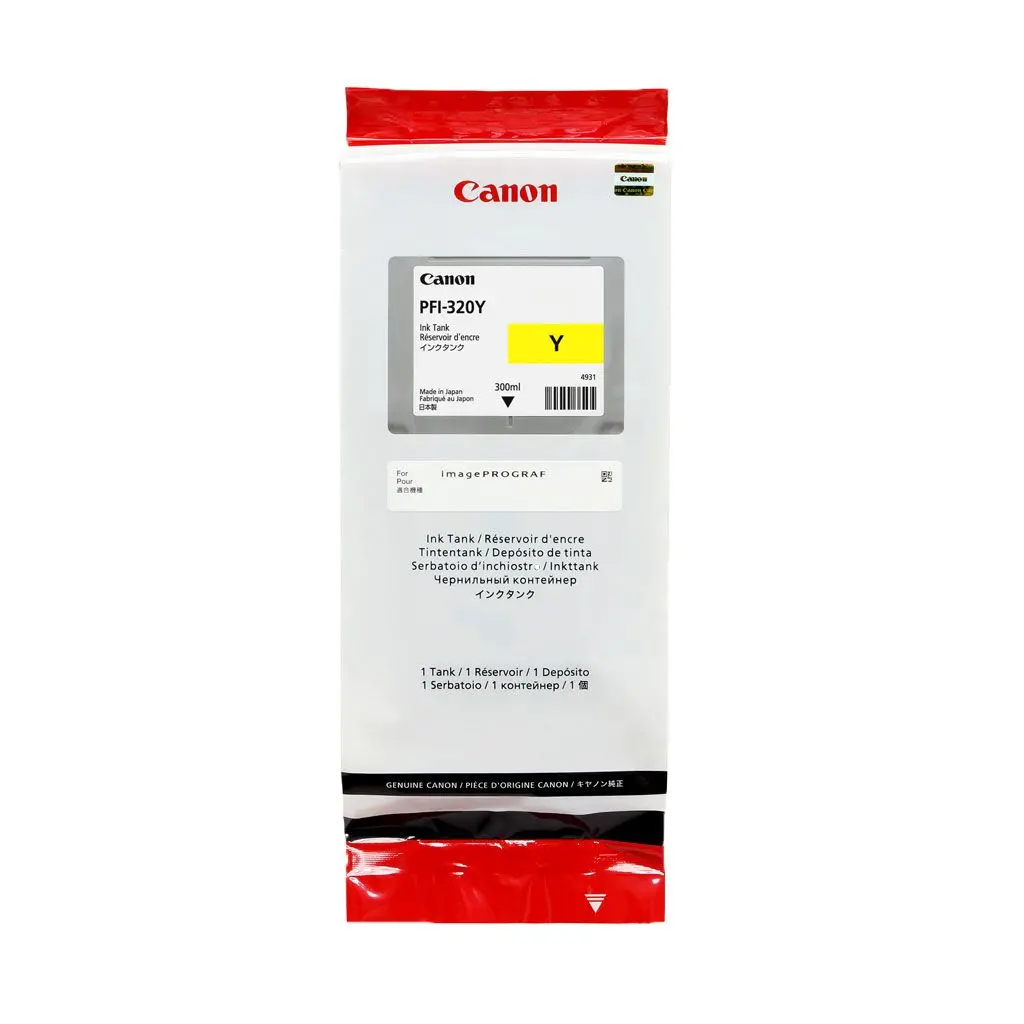 Tinta CANON PFI-320Y Yellow original