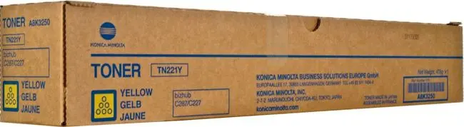 Toner MINOLTA TN221Y Yellow (Develop) original