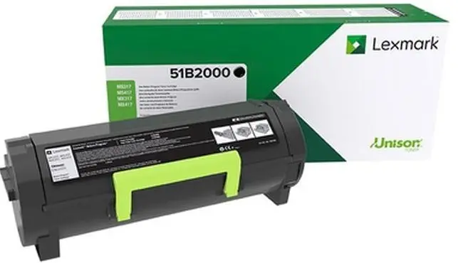 Toner LEXMARK MS/MX317/417/517/617 51B2000 original