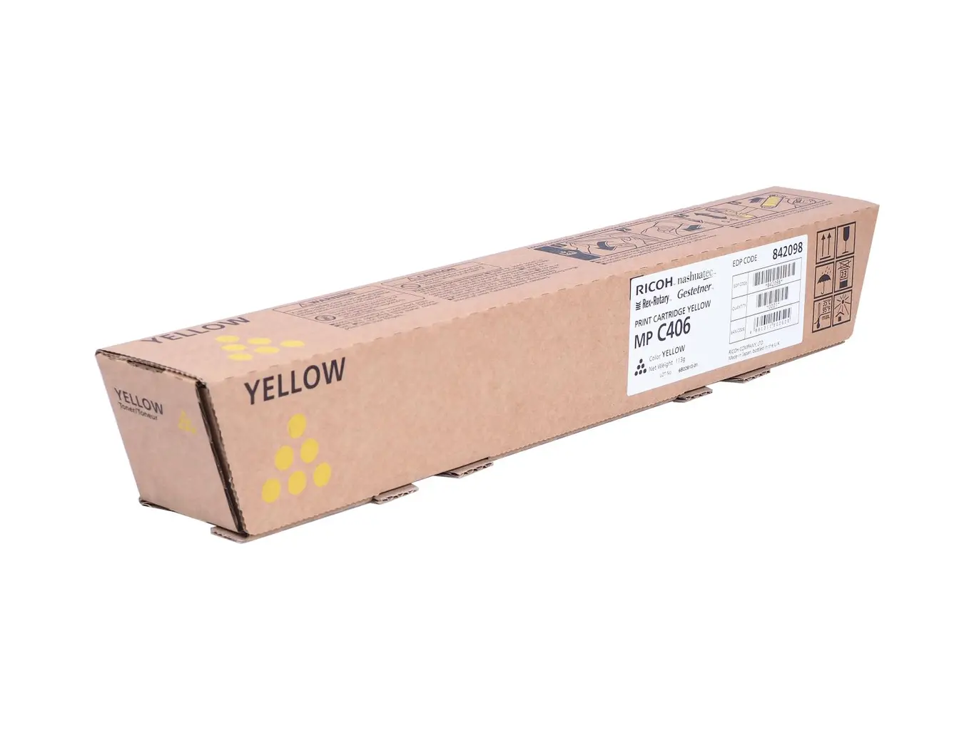 Toner RICOH MPC306E/MPC406E Yellow original