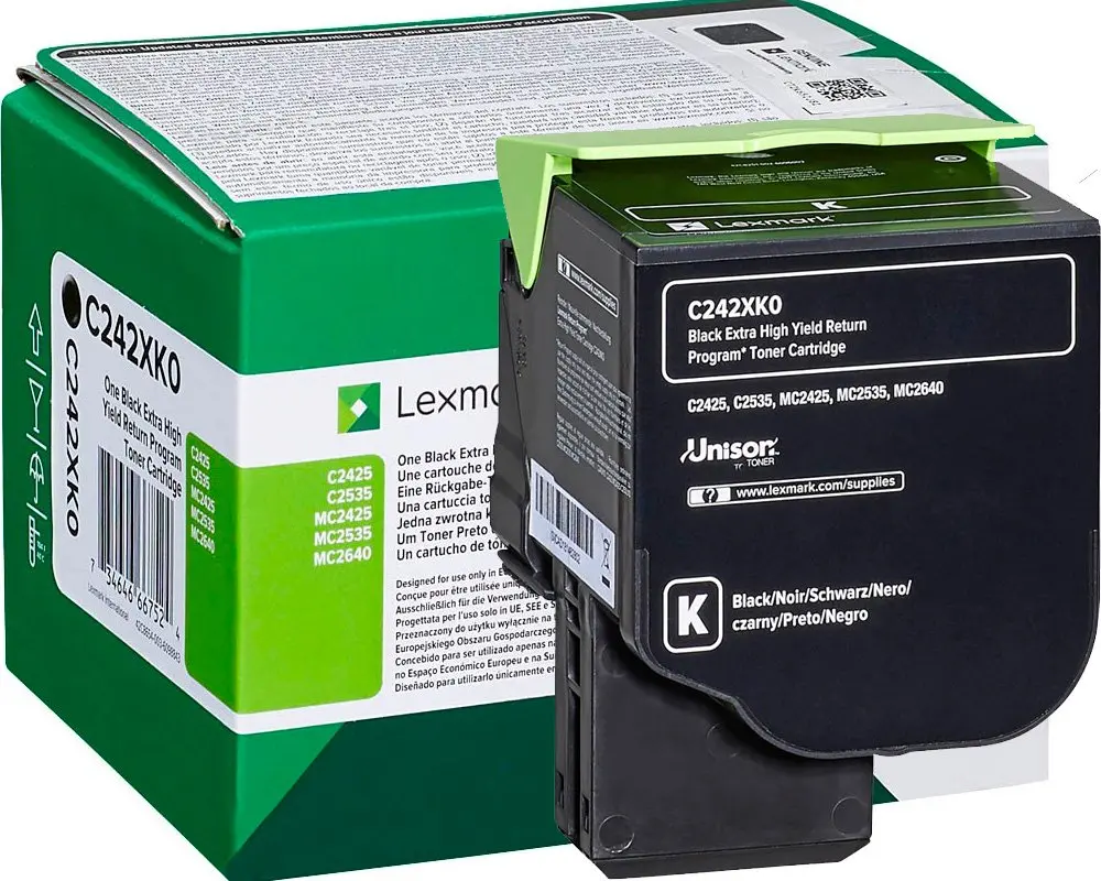 Toner LEXMARK C/MC2425/ 2535/ MC2640 Black original