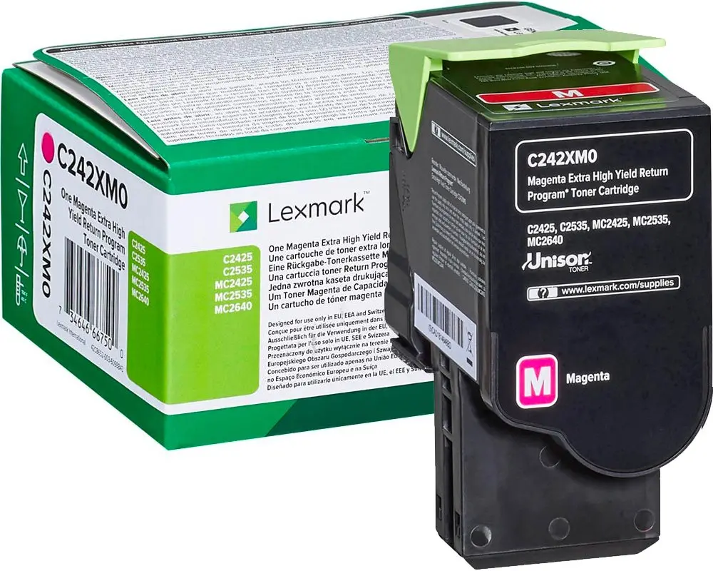 Toner LEXMARK C/MC2425/ 2535/ MC2640 Magenta original