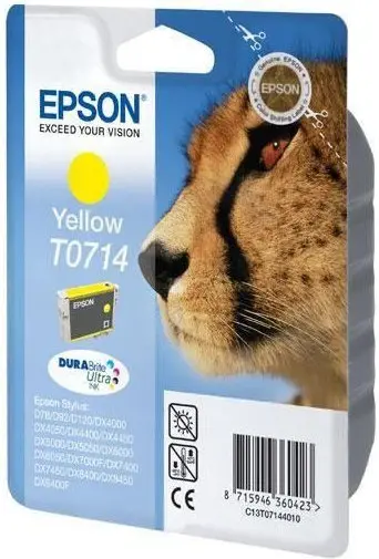 Tinta EPSON T0714 Yellow 5.5ml original