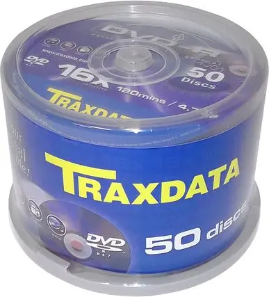 DVD-R medij TRAXDATA 4.7GB 16x speed Spindle  50/1