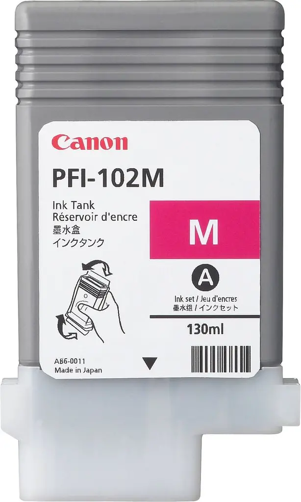 Tinta CANON PFI-102M Magenta original