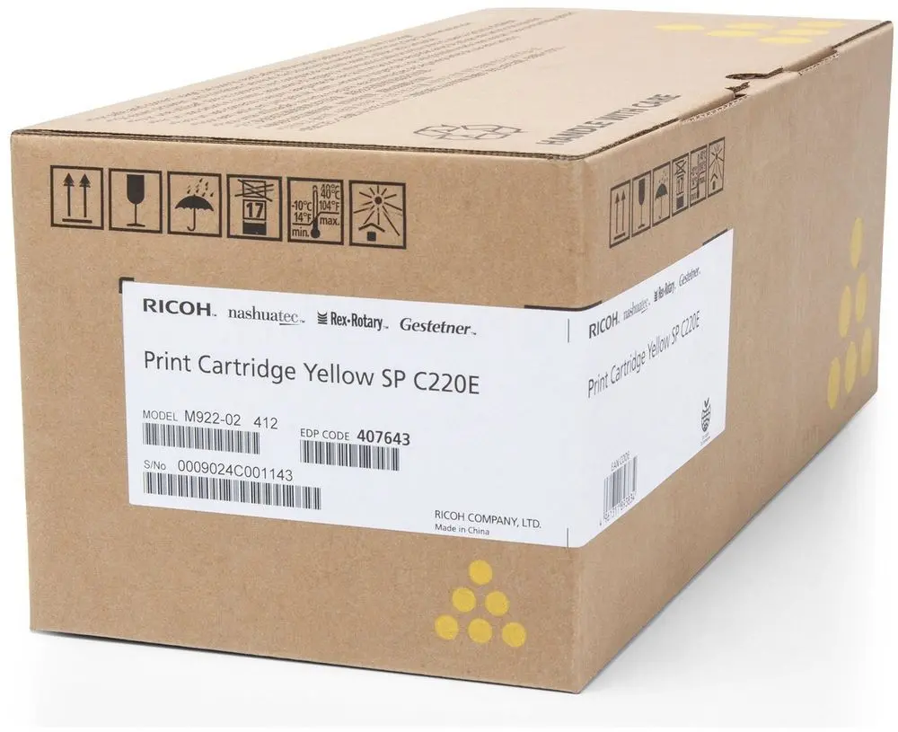 Toner NASHUATEC SPC220/222 Yellow original