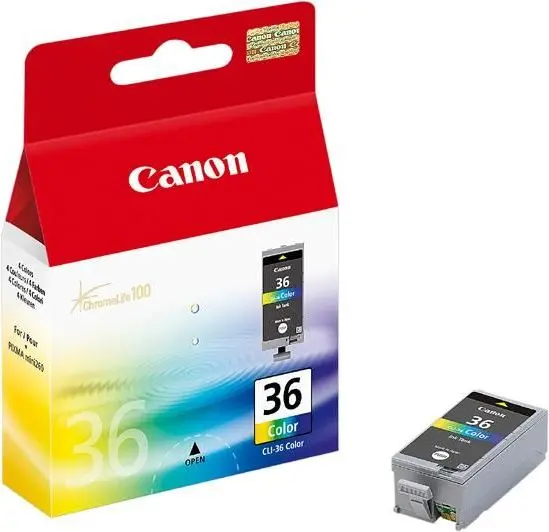 Tinta CANON CLI-36 Tri-color original