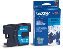 Tinta BROTHER LC-980 Cyan original