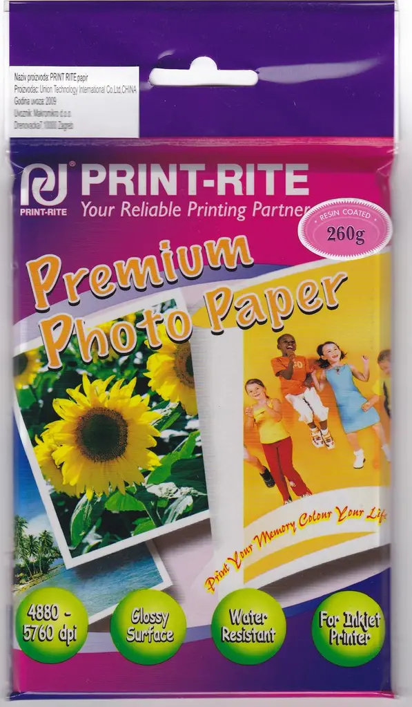 Papir Photo   A6 260g/m2 Premium Photo Glossy Paper Resin Coated 20L