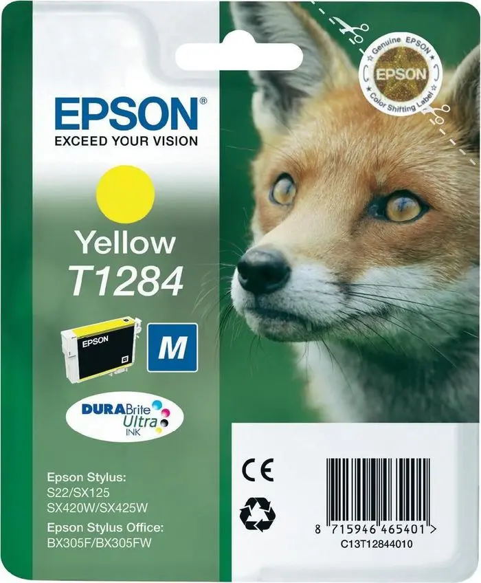 Tinta EPSON T1284 Yellow 3.5ml original