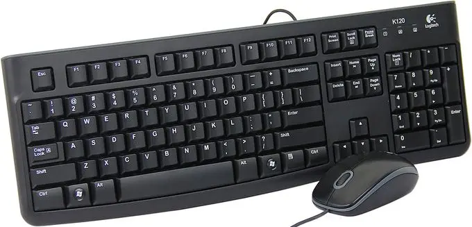 Tipkovnica LOGITECH MK120 Desktop (tipkovnica+miš)