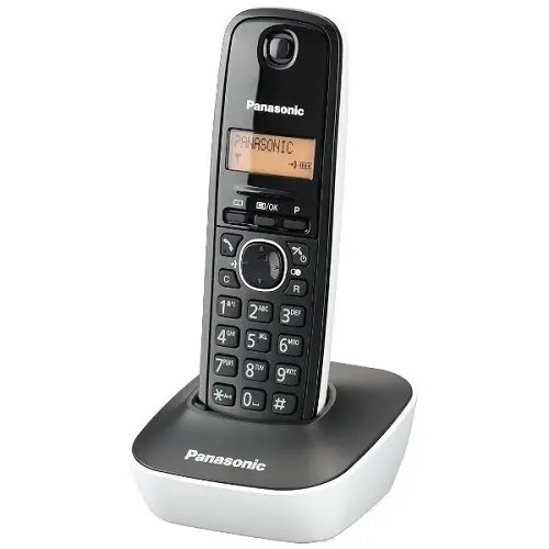 Telefon PANASONIC KX-TG1611 bežični - bijeli