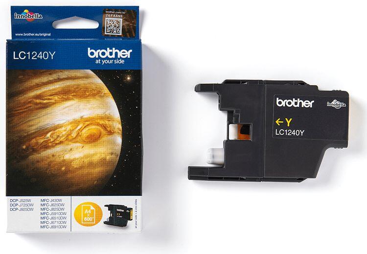 Tinta BROTHER LC-1240 Yellow original