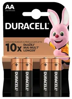 Baterija DURACELL Basic AA 4/1