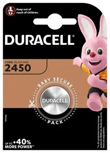 Baterija DURACELL Lithium CR2450 1/1