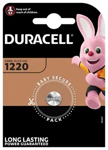 Baterija DURACELL Lithium CR1220 1/1