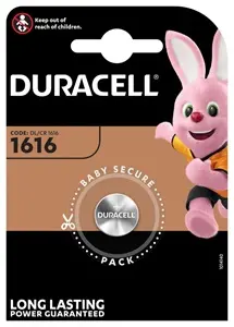 Baterija DURACELL Lithium CR1620 1/1