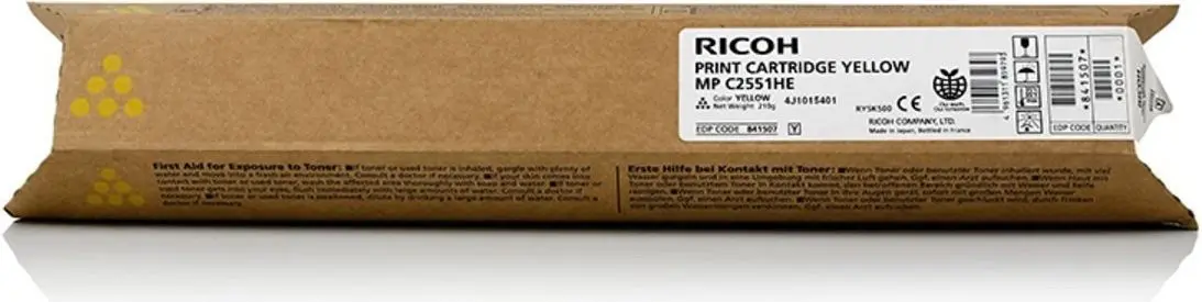 Toner RICOH MPC2051/2551 Yellow original