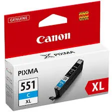 Tinta CANON CLI-551 XL Cyan original