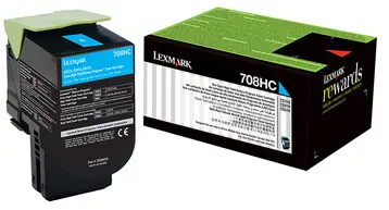 Toner LEXMARK CS310 708HC0 Cyan original