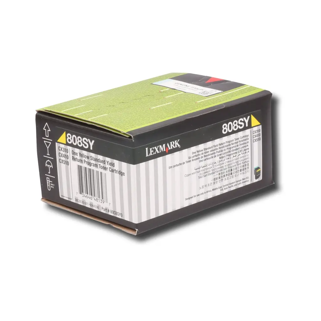 Toner LEXMARK CX310/ 410/ 510 Yellow 808SY0 original