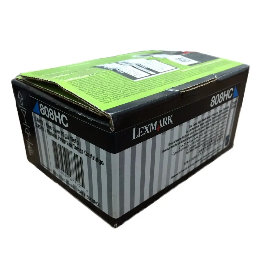 Toner LEXMARK CX410/510 Cyan 808HC0 original